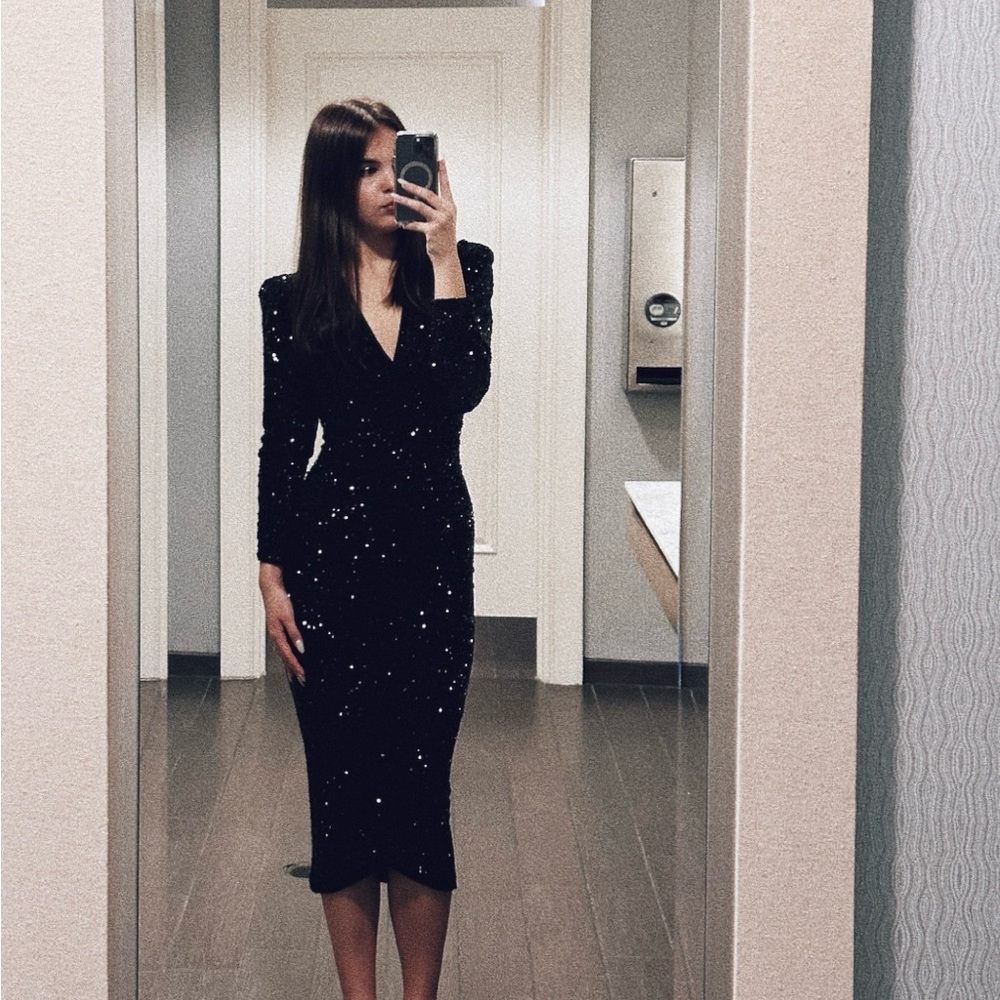 Express Sequin dress xs
